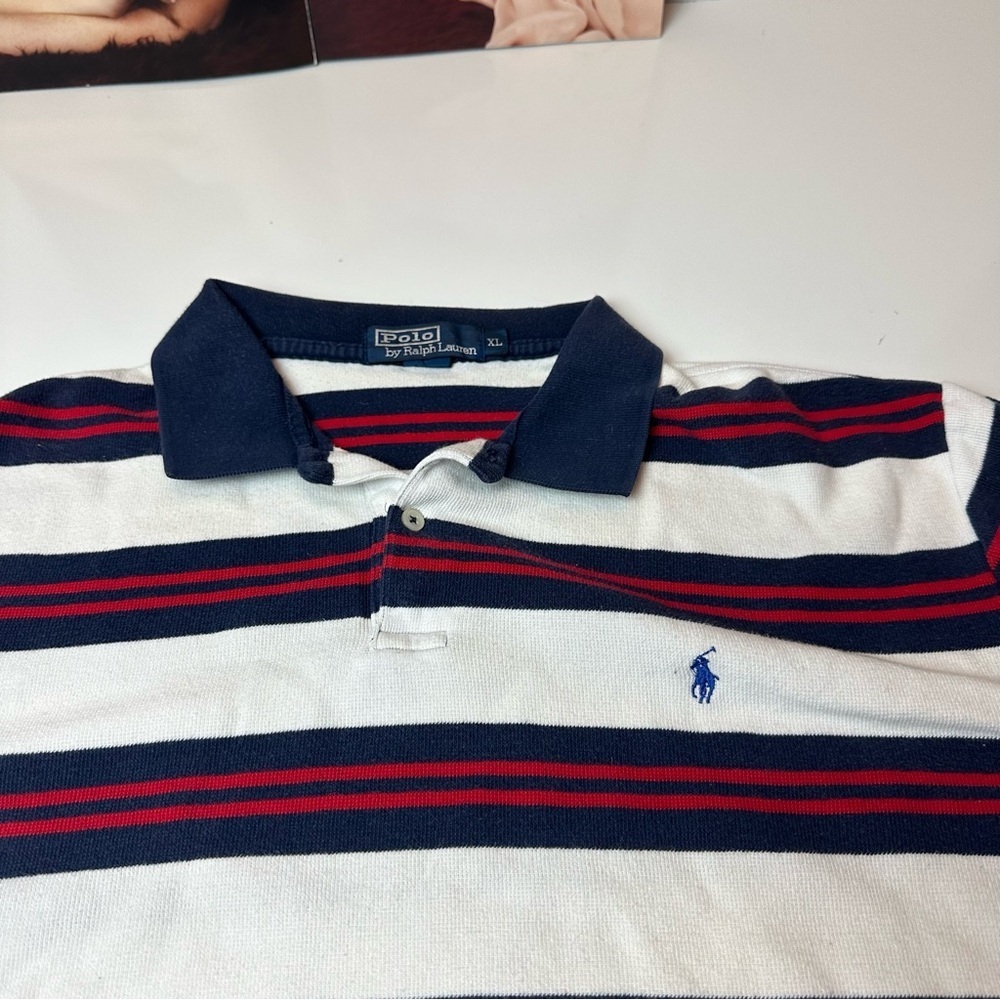 Striped Polo Shirt | Classic Fit XL · Polo Ralph Lauren - Picture 5 of 7